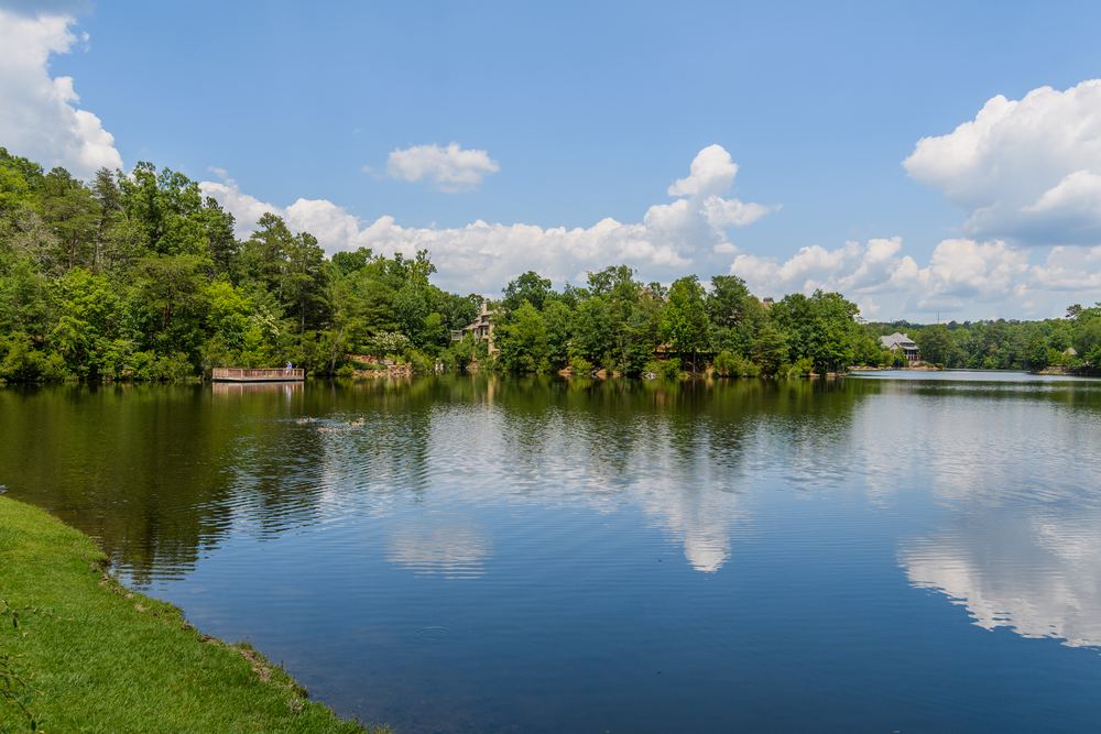 Lake in the Vestlake neighborhoods of Liberty Park